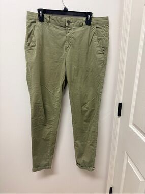 Esprit Celery Green Casual Chino Pants